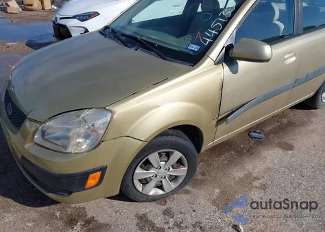 2009 Kia Rio Lx из США, поврежденный, VIN KNADE223496445130